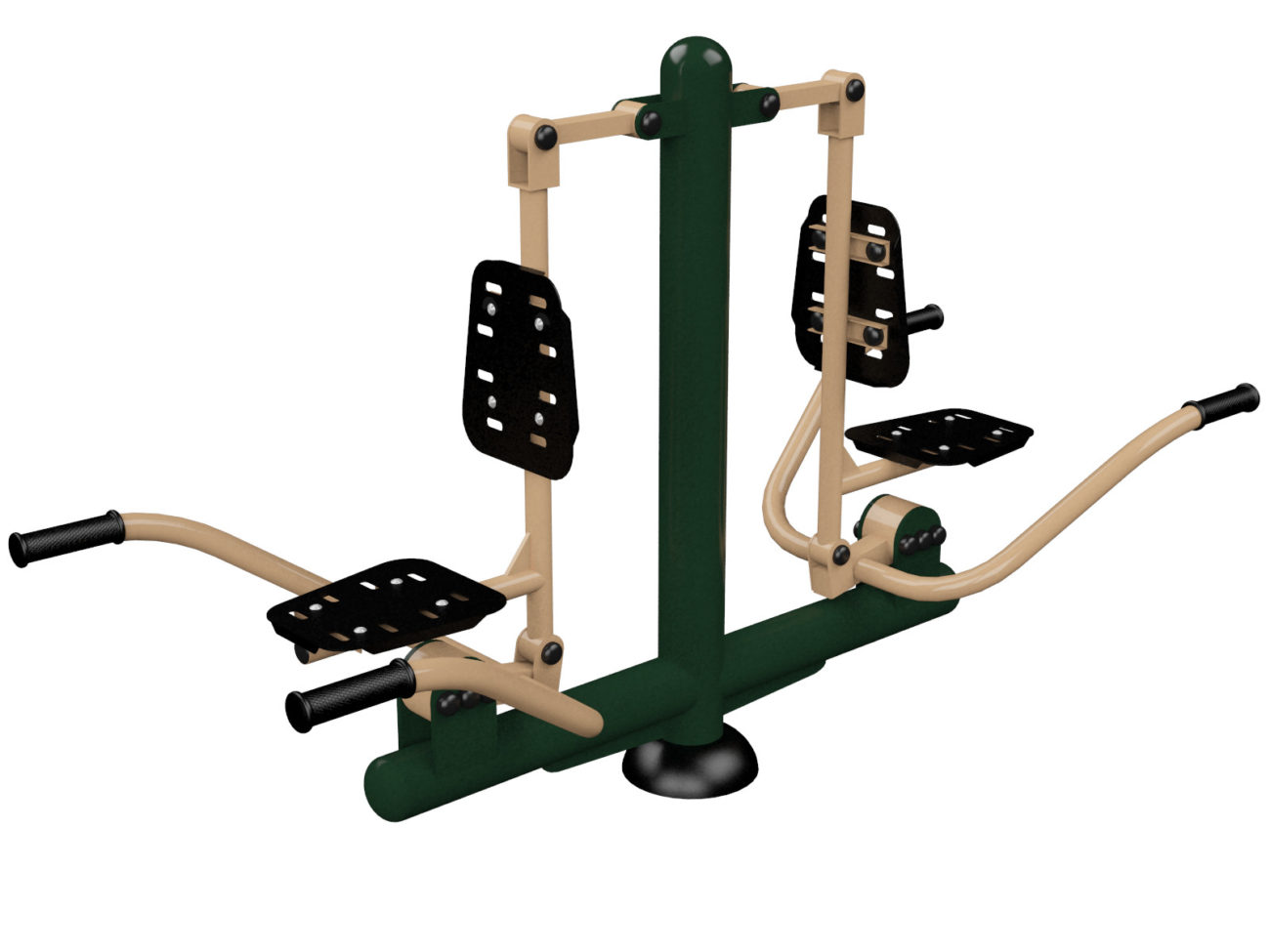 Body Works siłownie plenerowe spinanie siedząc 2 stanowiska